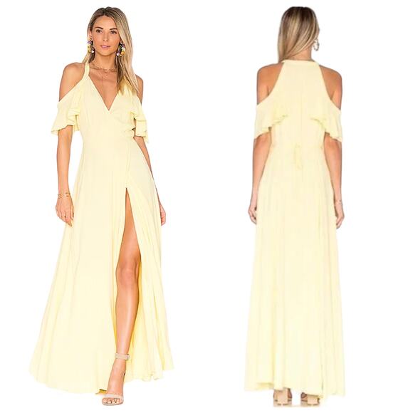 Privacy Please Revolve Acme Dress Yellow - Picture 1 of 10